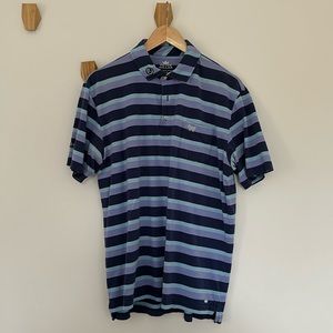 Peter Millar Seaside Wash x Scotty Cameron striped pocket polo - size M (Medium)